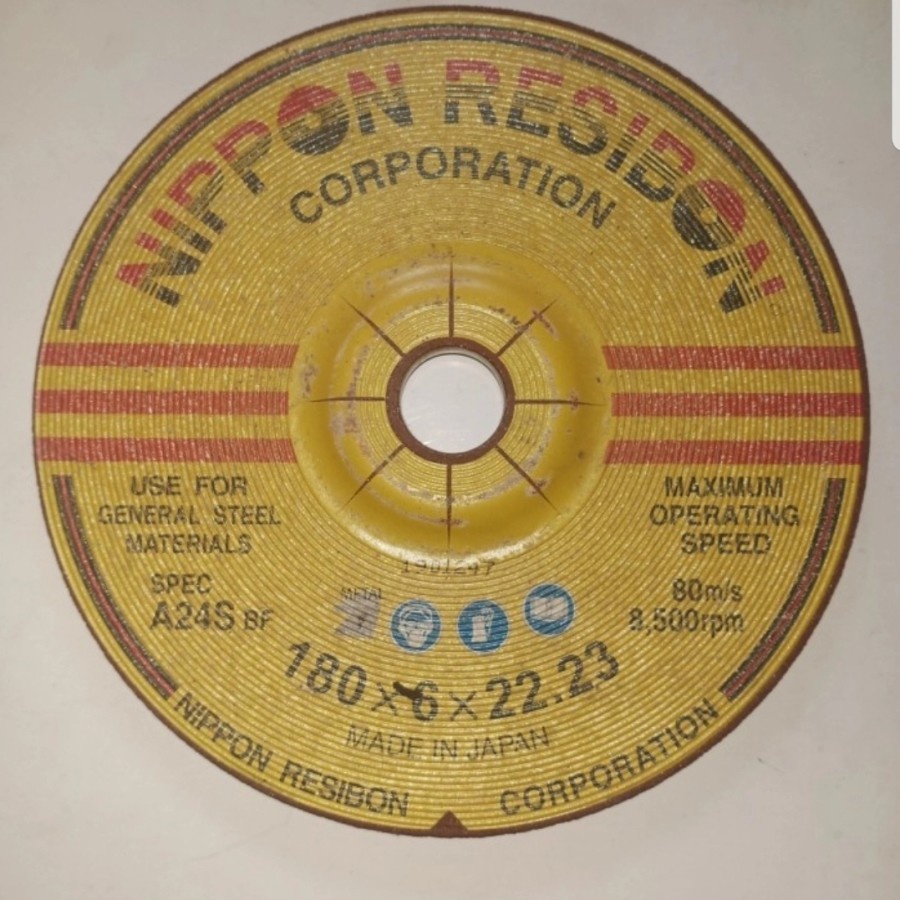 Batu Gerinda Poles 7 Inch Nippon Resibon
