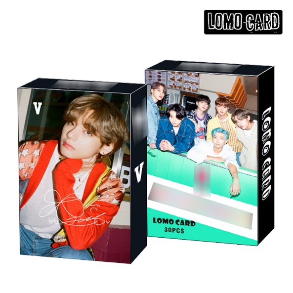 30pcs / Kotak Kartu Foto Grup Kpop BTS