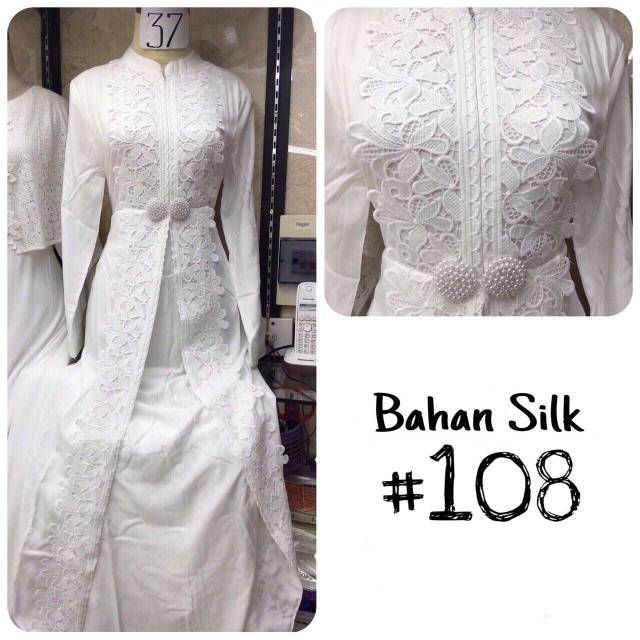 Gamis broken white
