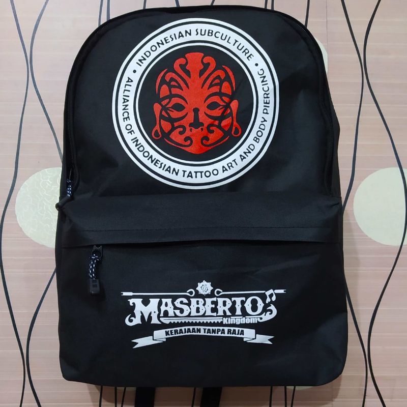 Backpack Ransel Masberto/Tas Ransel Masberto/ Tas Sekolah Masberto premium