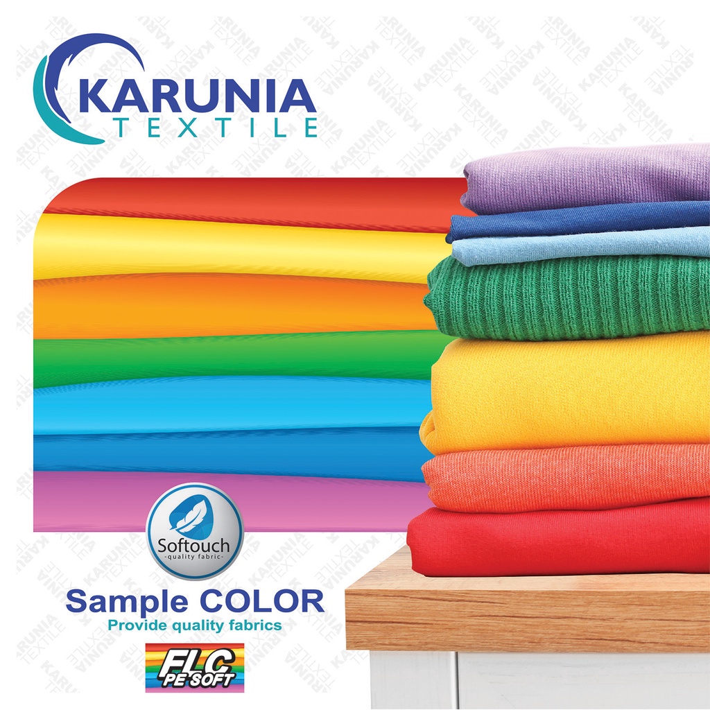 Jual PE Fleece Sample Color Karunia Textile Shopee Indonesia