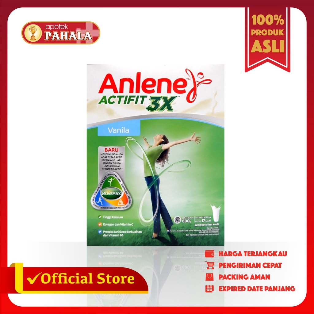 

Anlene Actifit 3x Vanilla 600gr