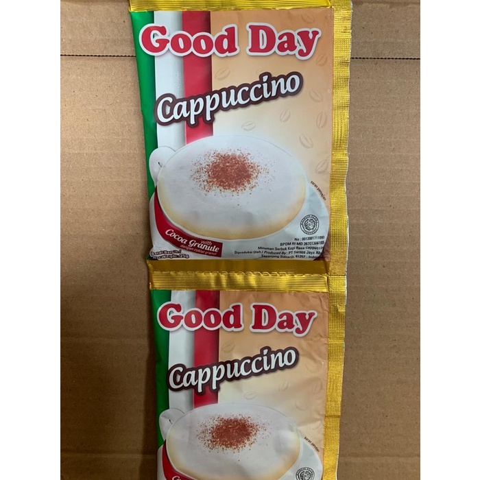 

ds011css Good Day Cappucino - 1 Renceng Ds20X11