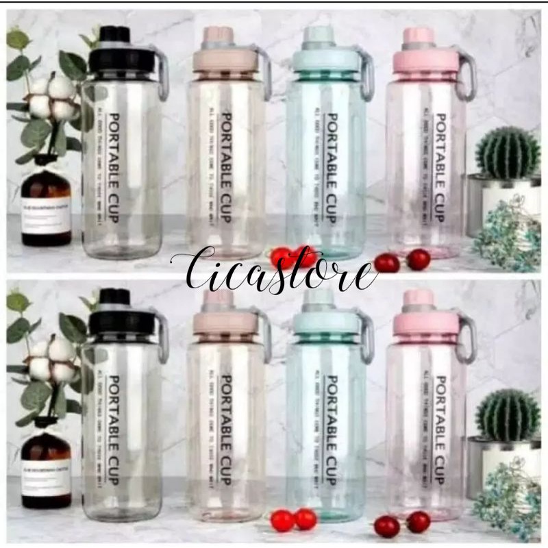 BOTOL MINUM PORTABEL 1000ML/BOTOL MINUM SPORT PORTABEL