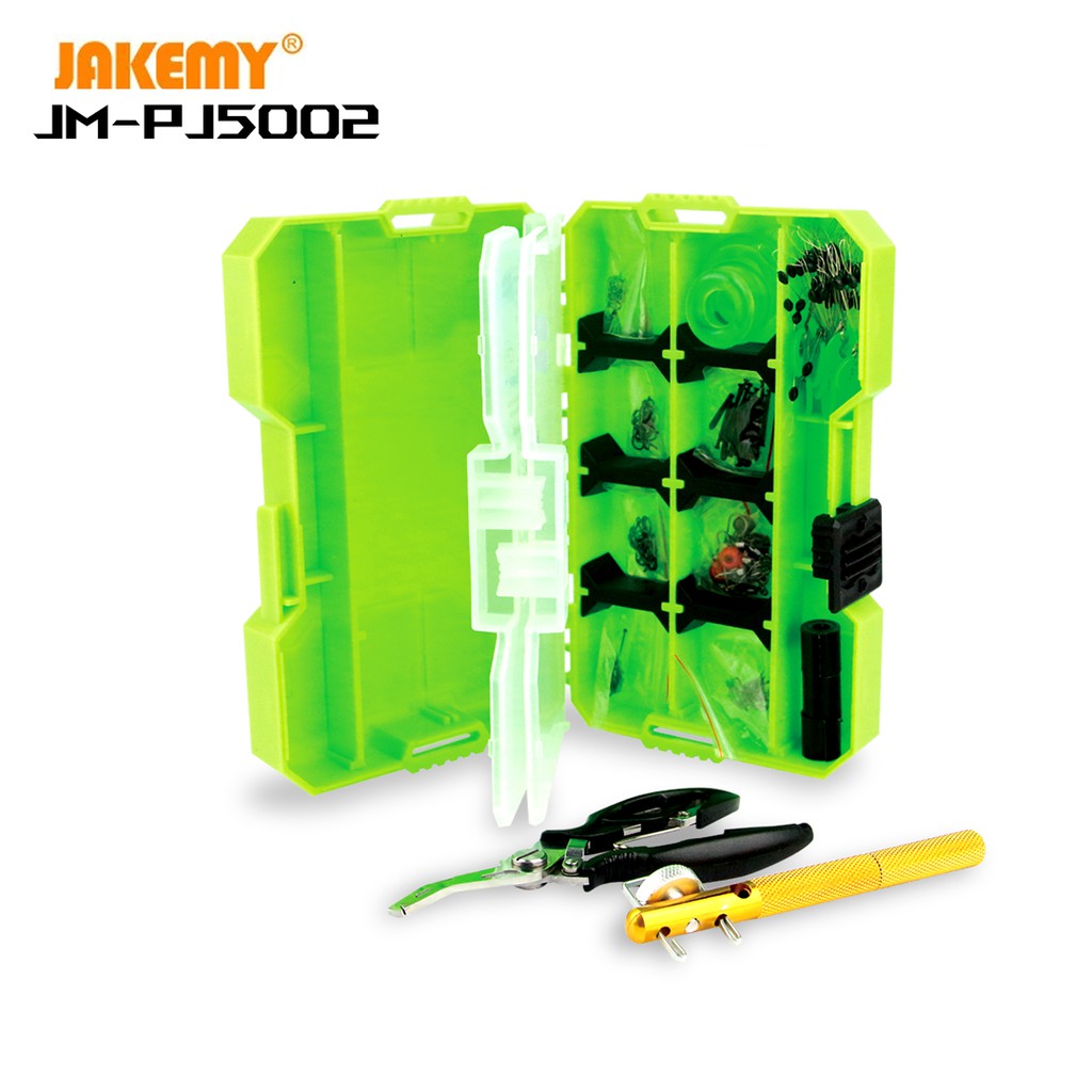 Jakemy Kotak  Fishing Accessories  Toolbox Kit with Storage 