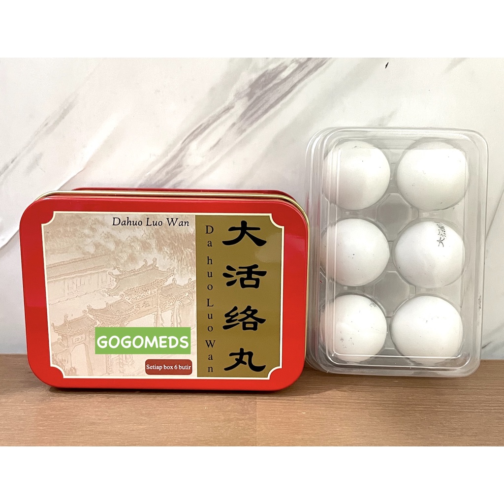 DAHUO LUO WAN ISI 6 BOLA DA HUO LO WAN DAHOLODAN DAHUOLOWAN UNTUK STROKE DAN MELANCARKAN PEREDARAN D