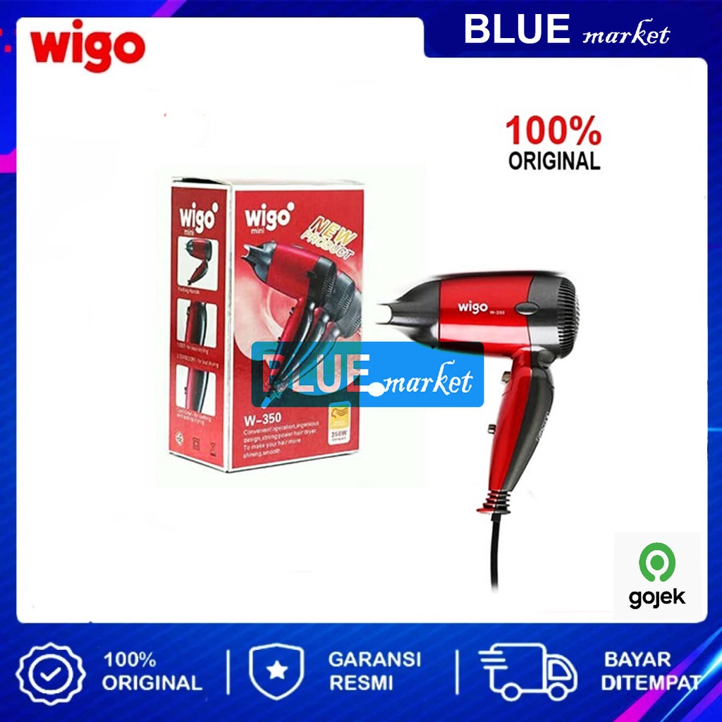 Hair Dryer Wigo Mini W-350 Pengering Rambut