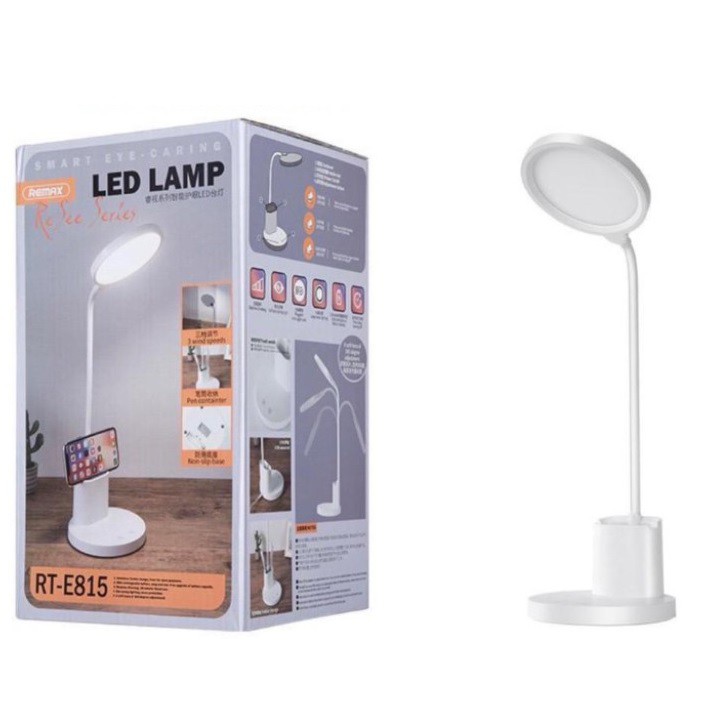 AKN88 - REMAX RT-E815 ReSee Series Lampu Baca Dengan Holder 2 in 1