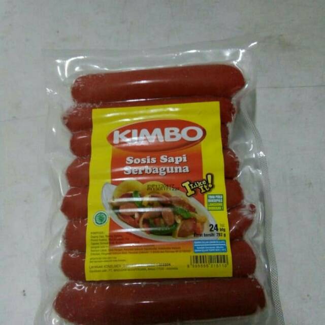 

Kimbo Sosis Sapi Serbaguna isi 24 pcs