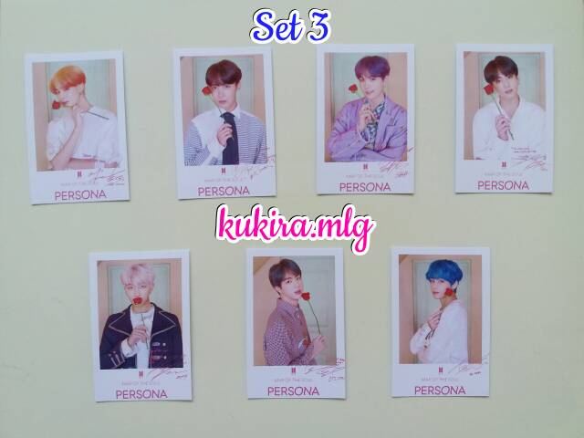 BTS PHOTOCARD DUA SISI GLOSSY