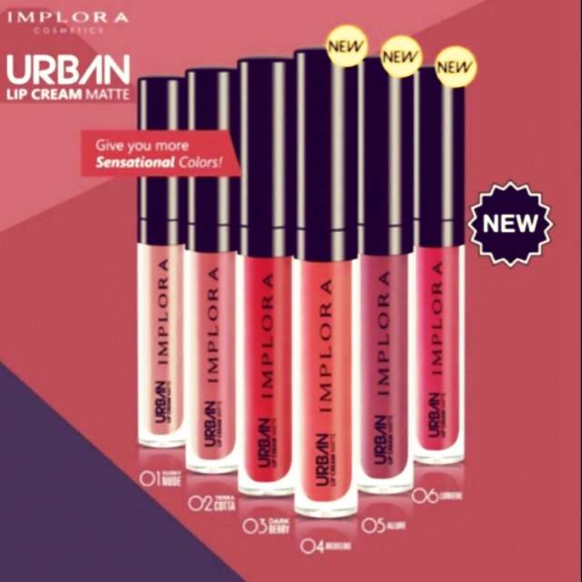 Lipstik implora no 2,4,5,6 barang ready ya