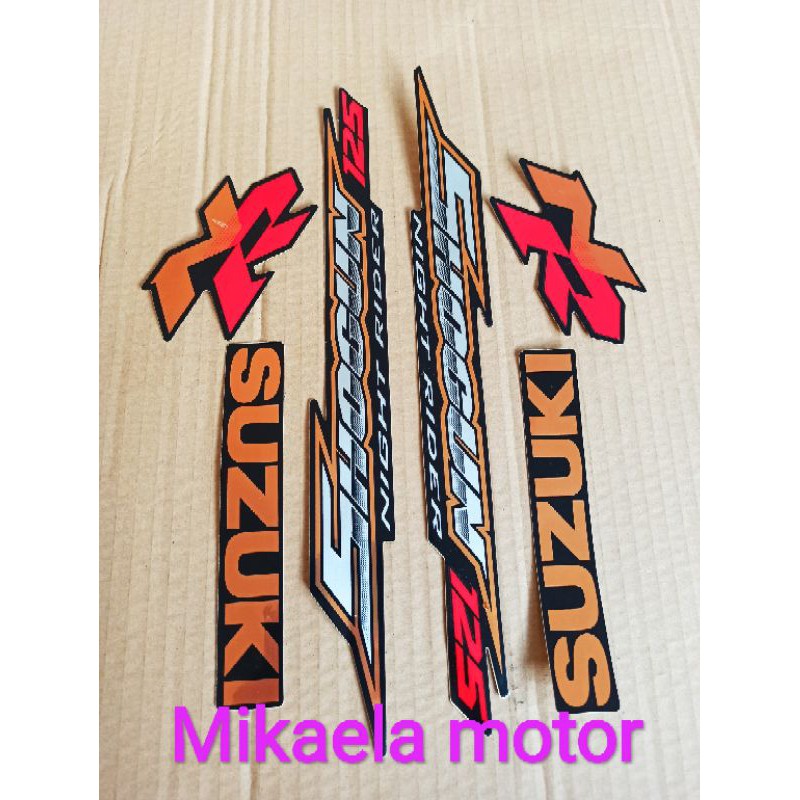 stiker striping lis les polet body shogun sogun 125 nr