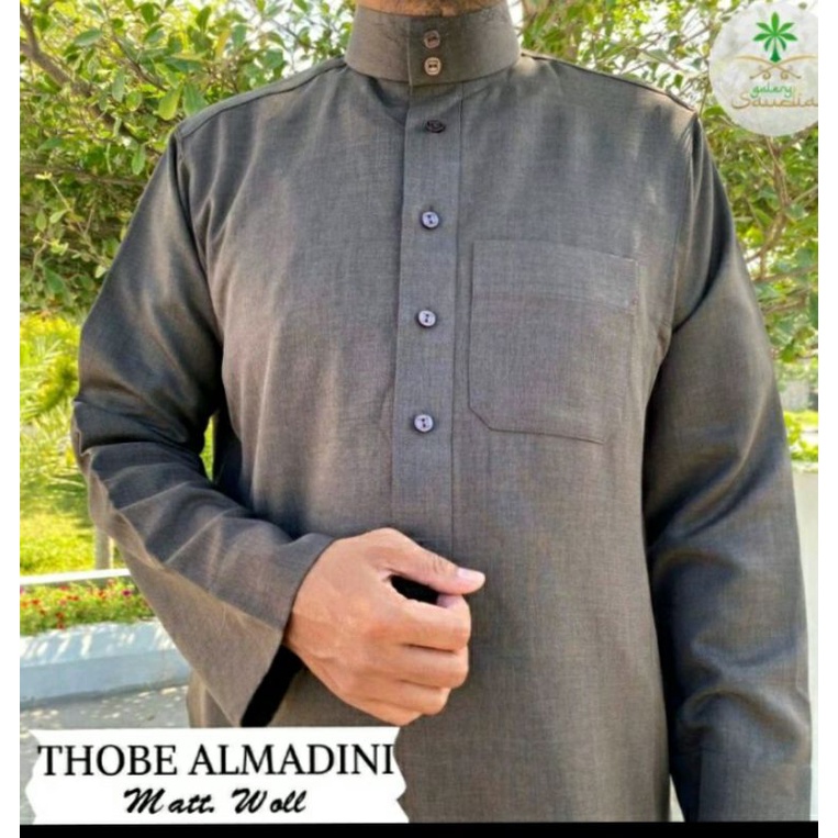 GAMIS JUBAH AL HARAMAIN WOL VIET PREMIUM NON MANSET