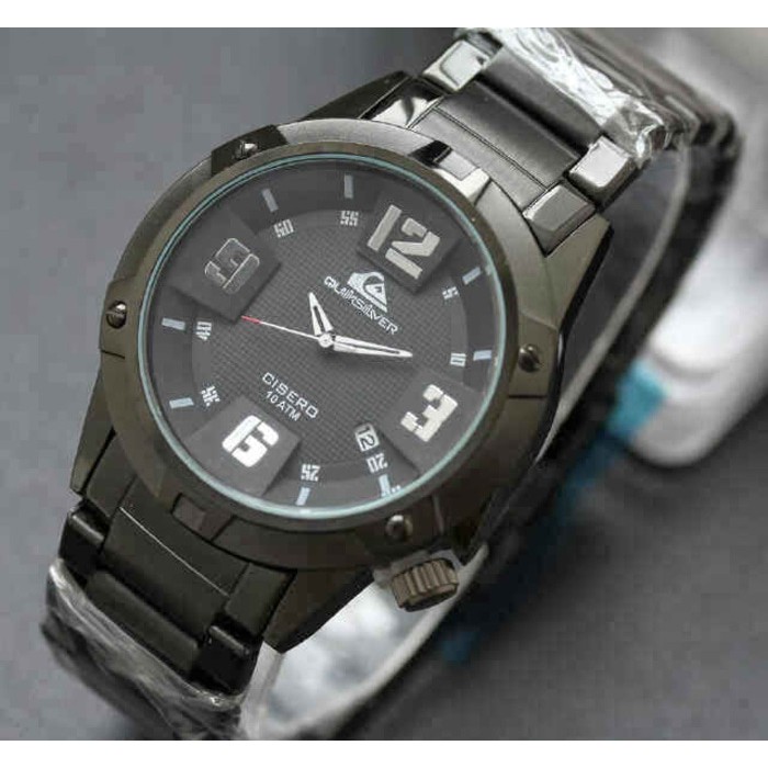 Promo Jam Tangan Quiksilver Rantai Black Tanggal Aktif Diskon