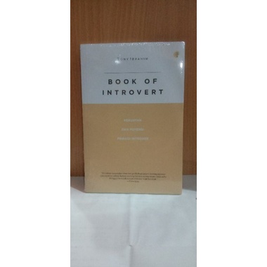 BUKU BOOK OF INTROVERT