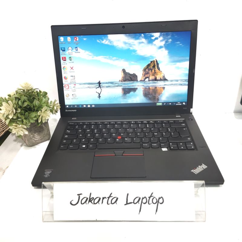 LAPTOP LENOVO THINKPAD T450 | CORE I5 | GEN 5 | RAM 16GB | SSD 1TB | MULUS MURAH BERGARANSI