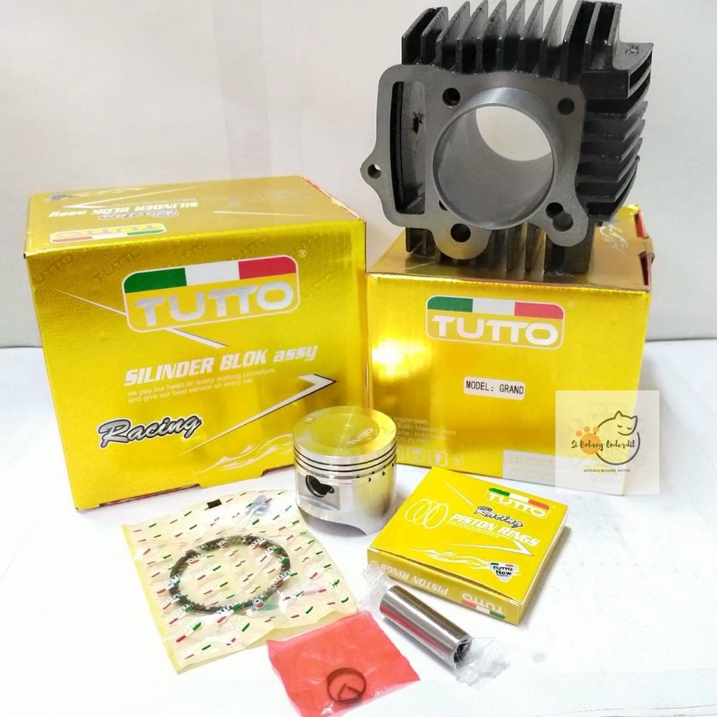 BLOK SEHER ASSY GRAND BORING ASSY CYLINDER BLOK KIT GRAND SUPRA ASTREA PRIMA WIN PREMIUM TUTTO