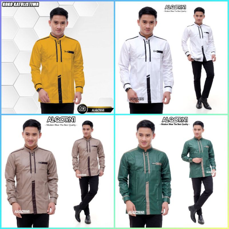 (COD) BAJU KOKO HADROH BAJU KOKO GUS AZMI KOKO HILWA KOKO PRIA KOKO EL RUMI KOKO KATULISTIWA