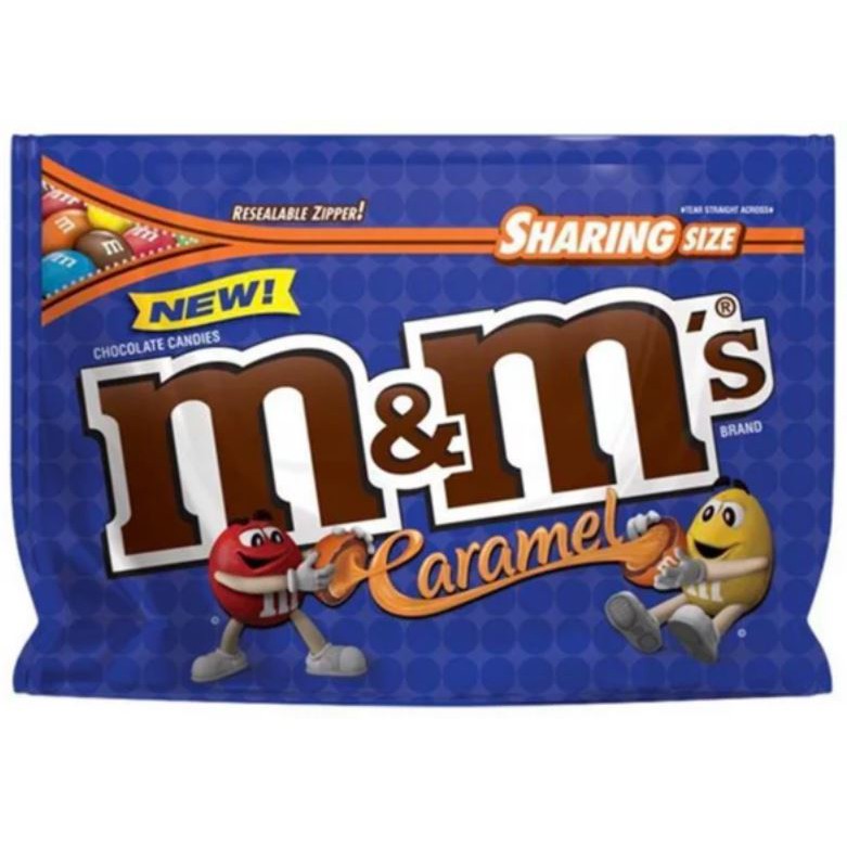 

M&Ms CARAMEL CHOCOLATE BAG SHARING SIZE