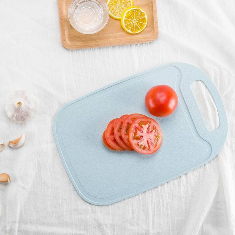 CINSTORE Talenan Antislip Bahan PP Food Grade Buah Sayur Jerami Gandum Cutting Board Talenan Bahan