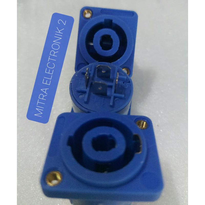 Soket Spikon Speaker Original plus lubang mur Soket Spicon Profesional