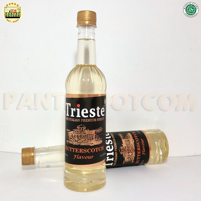 

TRIESTE SYRUP rasa Butterscotch - Sirup Premium 650ml