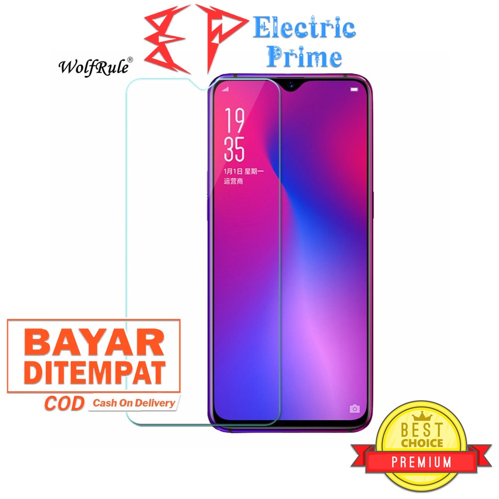 Tempered Glass Oppo F9 Anti Gores 9H Screen Protector Pelindung Layar