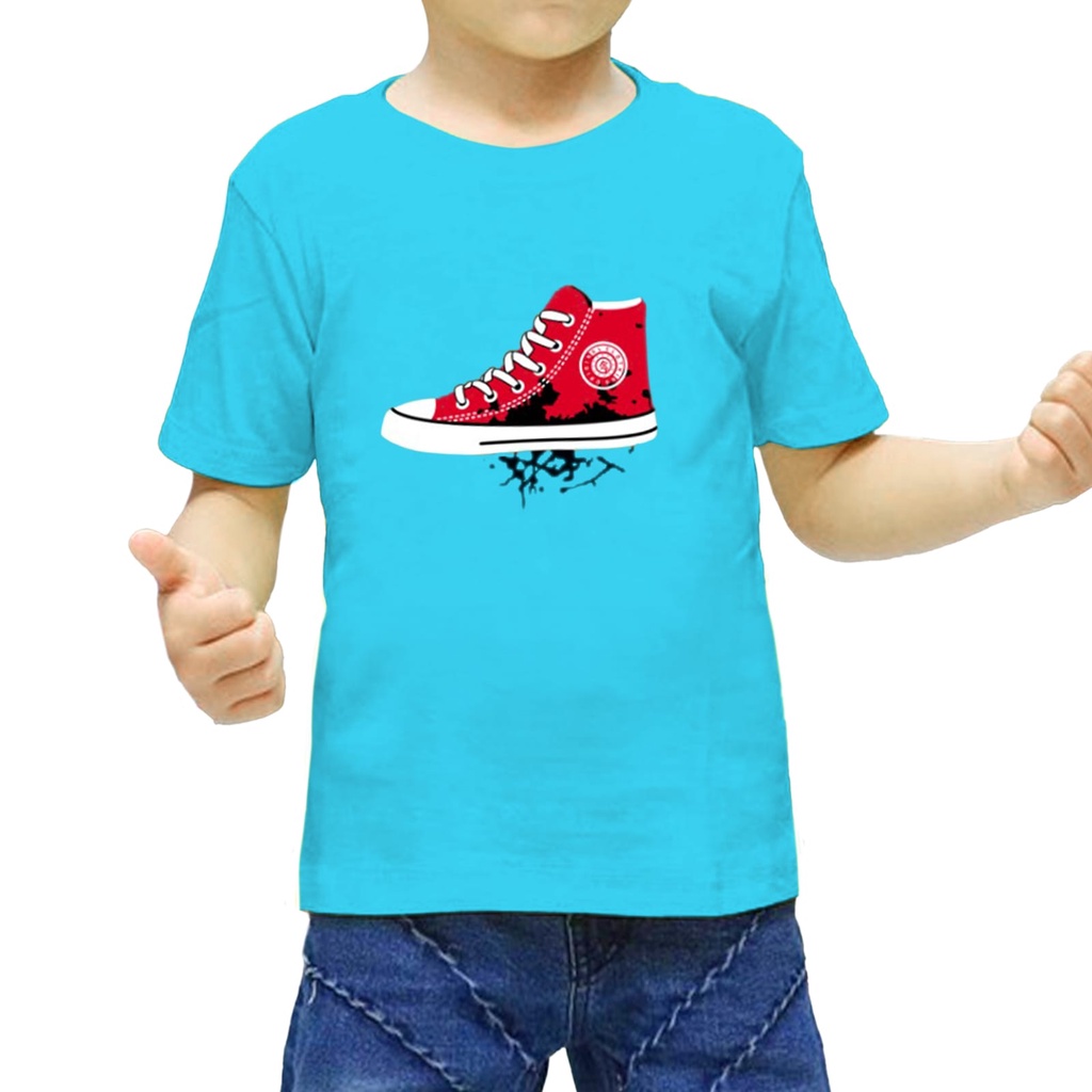 PAKAIAN KAOS ANAK LAKI SEPATU