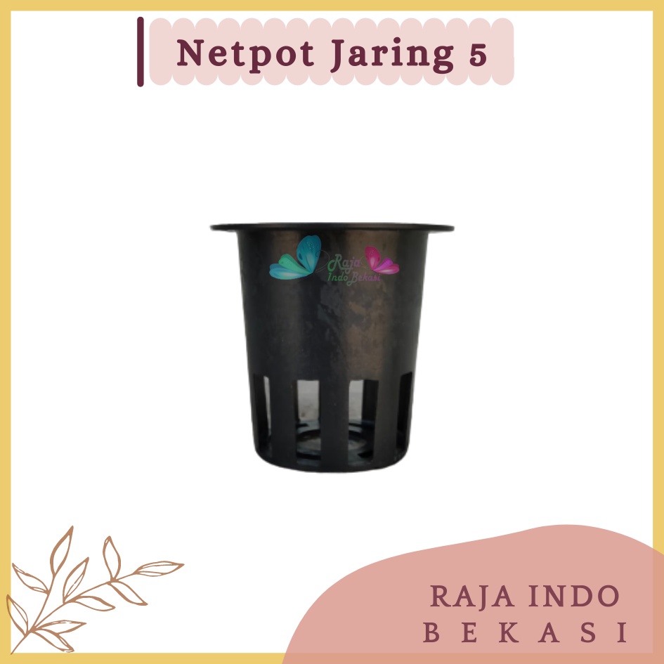 Netpot Hidroponik 5cm Hitam Netpot Hidroponik jaring 5 cm - Netpot Bagus - Netpot Murah