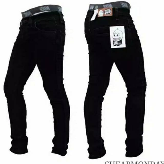 Celana Jeans Pria Casual Baggy Jeans Bahan Tebal Model Terkini Keren Panjang Berkualitas Remaja Tren