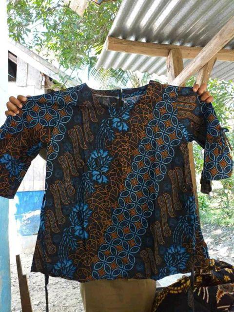 Batik Couple Cendrawasih Sogan Batik Nilda Mas Original