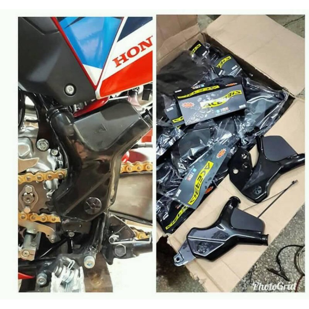 aksesoris crf150 pelindung sasis frame guard crf150 bahan plastik