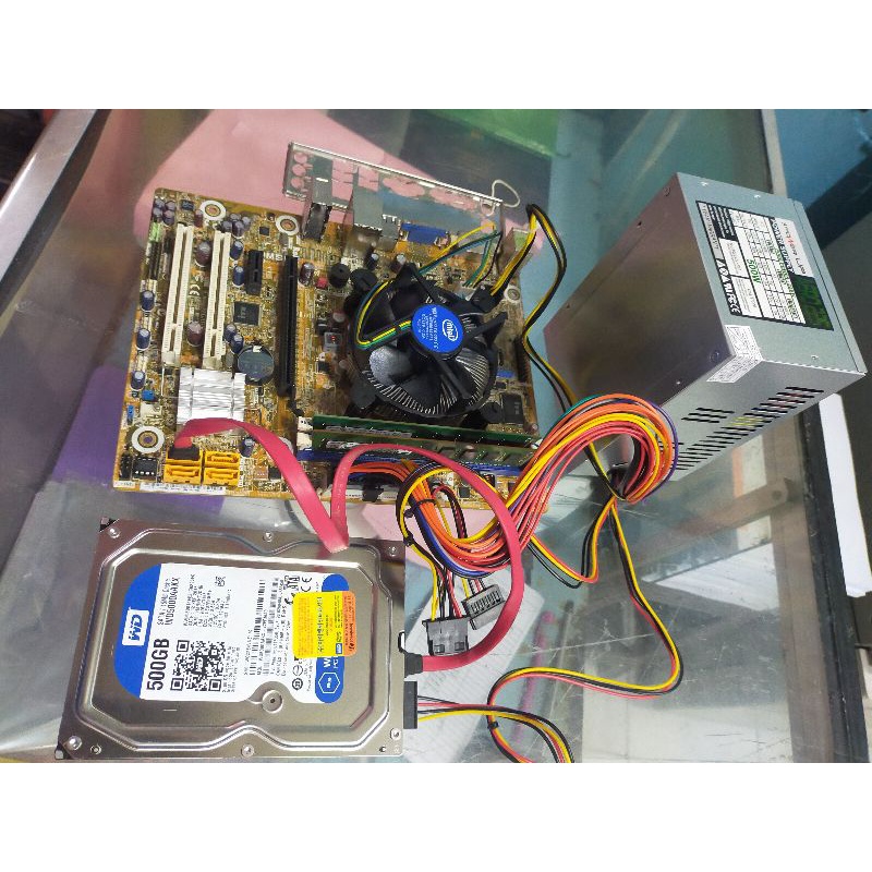 Paket Lengkap Mobo H61+Proc G2020+Fan+Ram+Hdd+Psu Tinggal Rakit