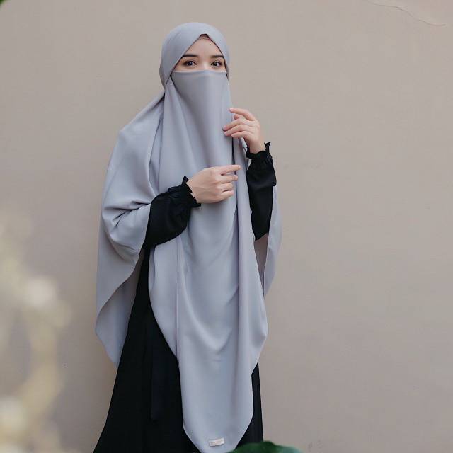 French khimar // FK Zara by gerai.aliyah // khimar niqob // bergo cadar