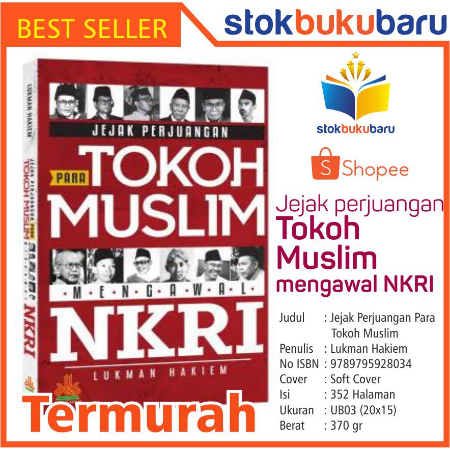 Buku Jejak perjuangan para tokoh muslim mengawal NKRI