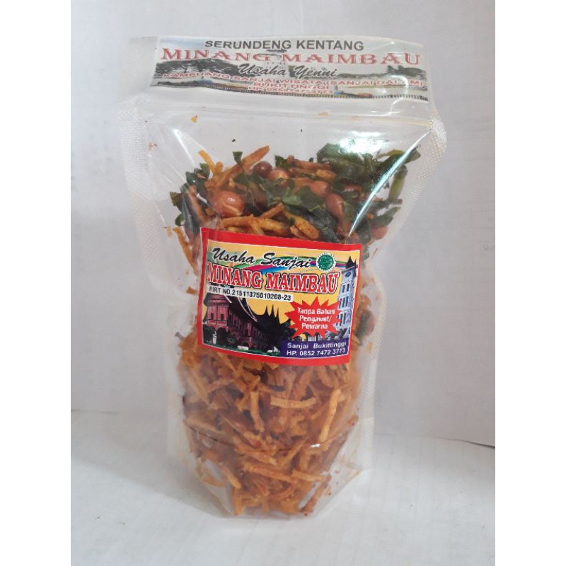 

Sanjai/Kerupuk Balado/Serundeng Kentang