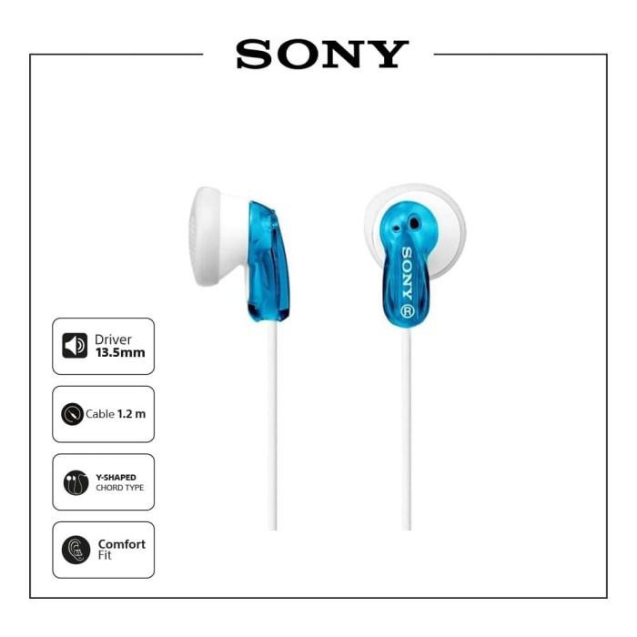 Sony Earphone MDR-E9LP - MDR E9LP - MDRE9LP - No Mic Garansi Resmi Sony 1 Tahun