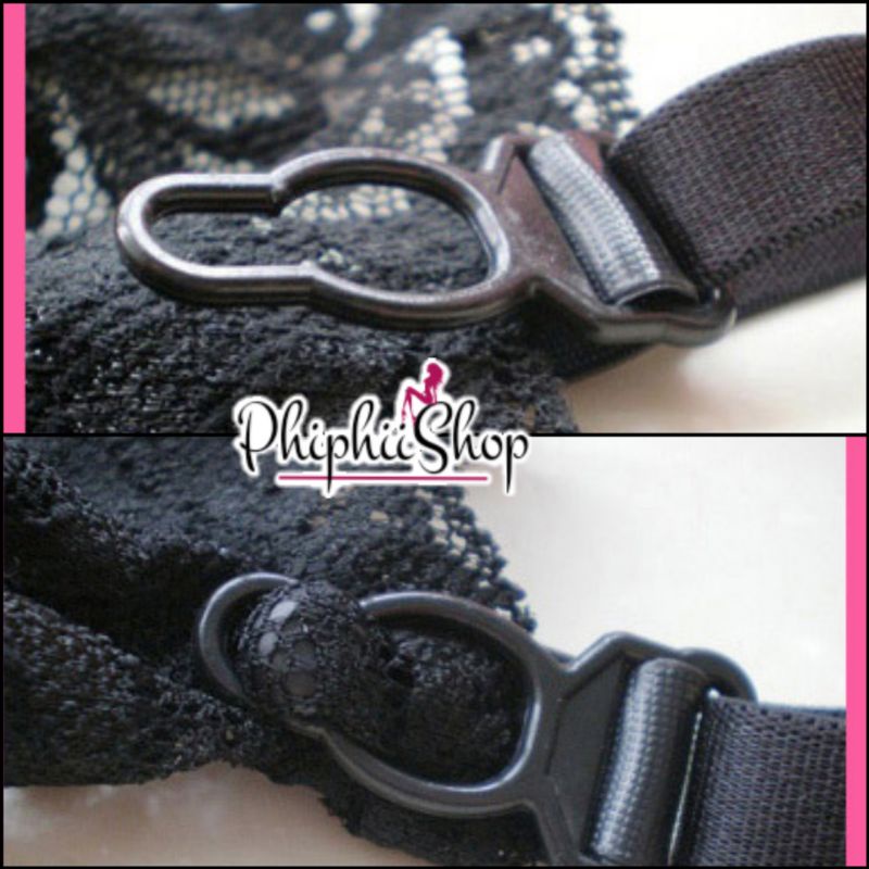 Garter Belt Sexy Untuk Pengait Stoking Lingerie Model Lace Pita