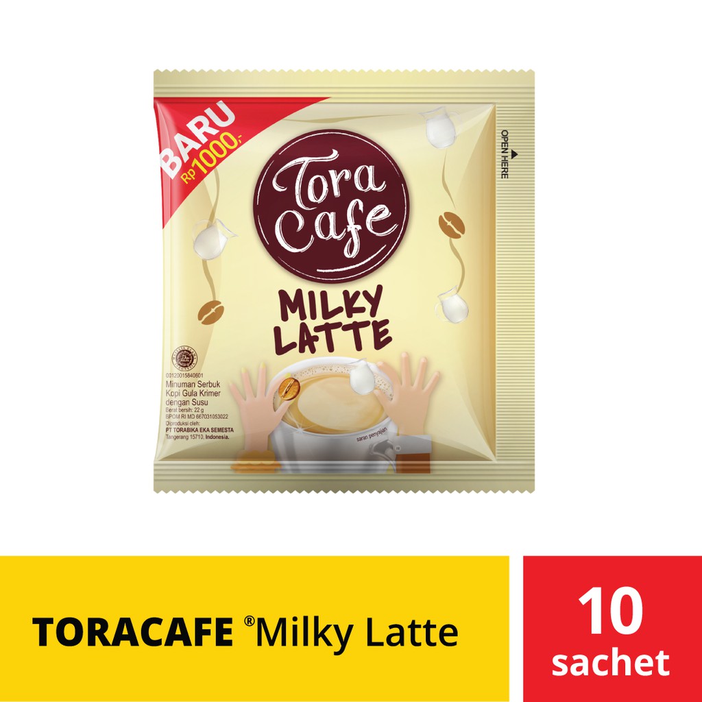 

PROMO TORACAFE MILKY LATTE TERMURAH