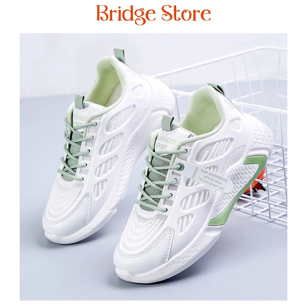 Sepatu Sneakers Running Wanita Korean Style IMPORT / DUK 321 RUN