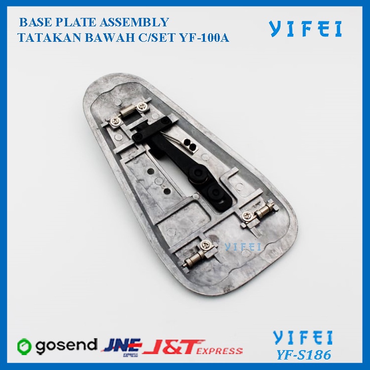 BASE PLATE ASSEMBLY YIFEI YF-S186/TATAKAN BAWAH C/SET YF-100A