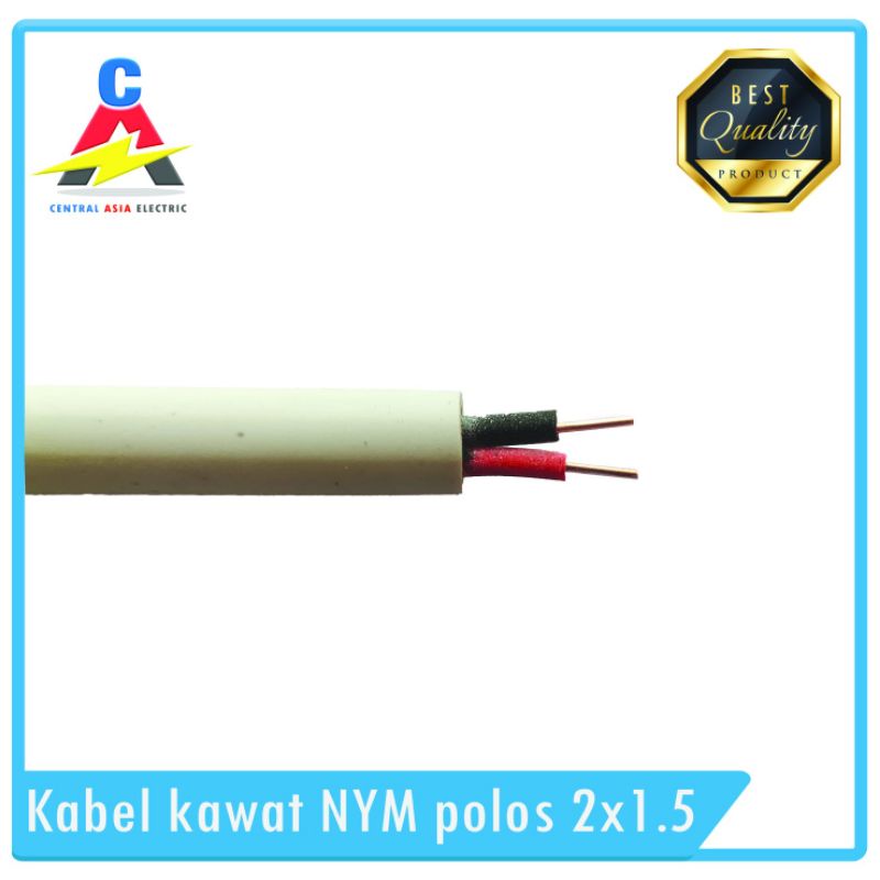 Kabel Listrik Kawat NYM Polos 2 x 1.5 (50 Meter)