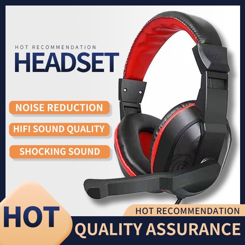 Headset Gaming LED+Microphone Noise Canceling Headset A3/A65 For Computer Laptop