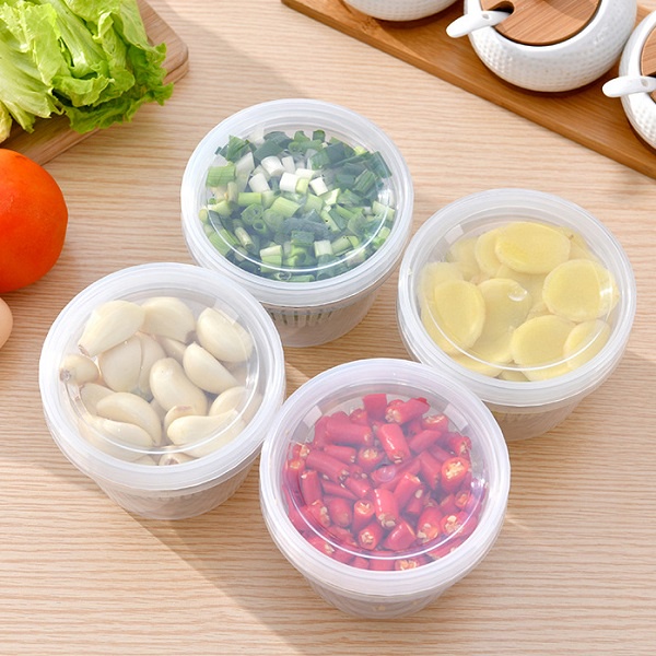 CC-01 Tempat Irisan Bawang 2 IN 1 Box Mini Cabe Kotak Simpan Jahe