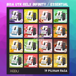 XOOU Mint Flavour Catridge Pods - Compitable RELX Infinity / Essential / Phantom (BACA DESKRIPSI)