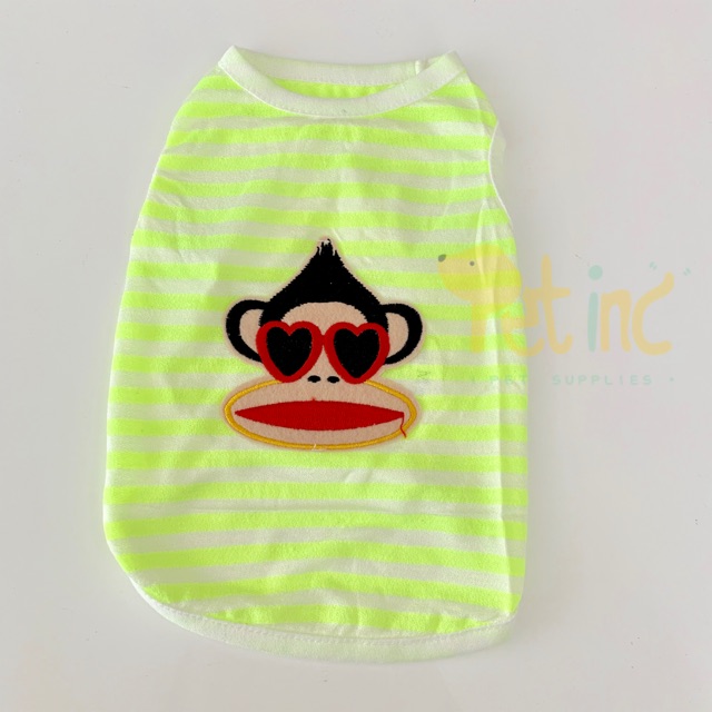 Pet summer tee paul frank stripe