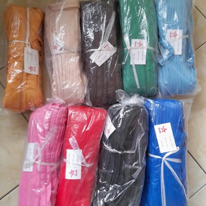 daun resleting plastik no 5 resleting tas resleting dompet zipper