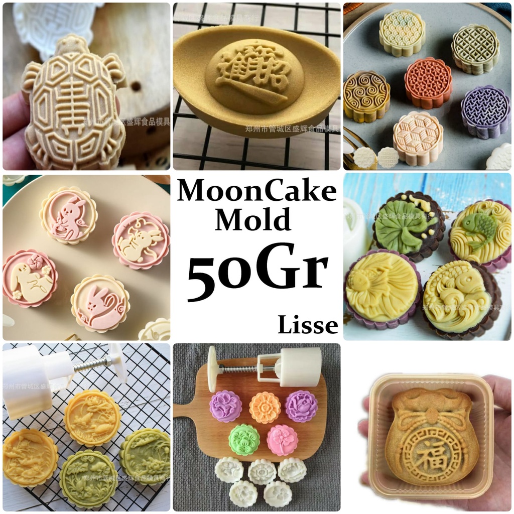 Cetakan Mooncake Press Mold 50gr Cetakan Nastar Taiwan Cake Kue Bulan