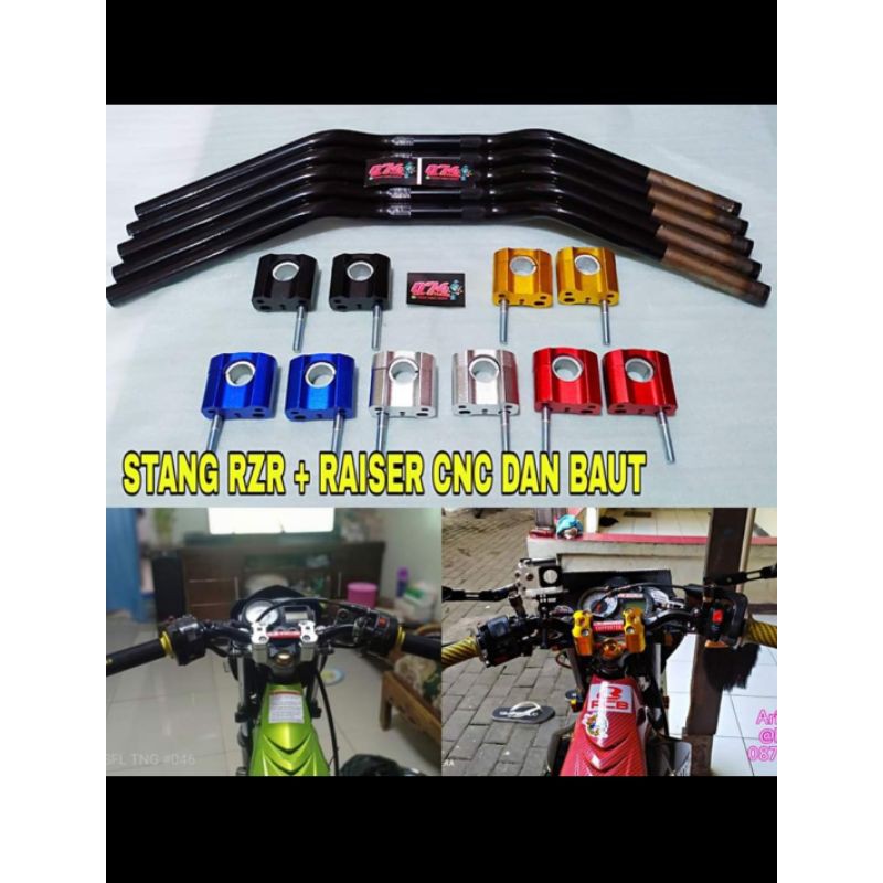 STANG RZR STANG YAMAHA RZR VIXION CB150 SCORPIO RX KING SONIC VERZA STANG RZR SATRIA FU
