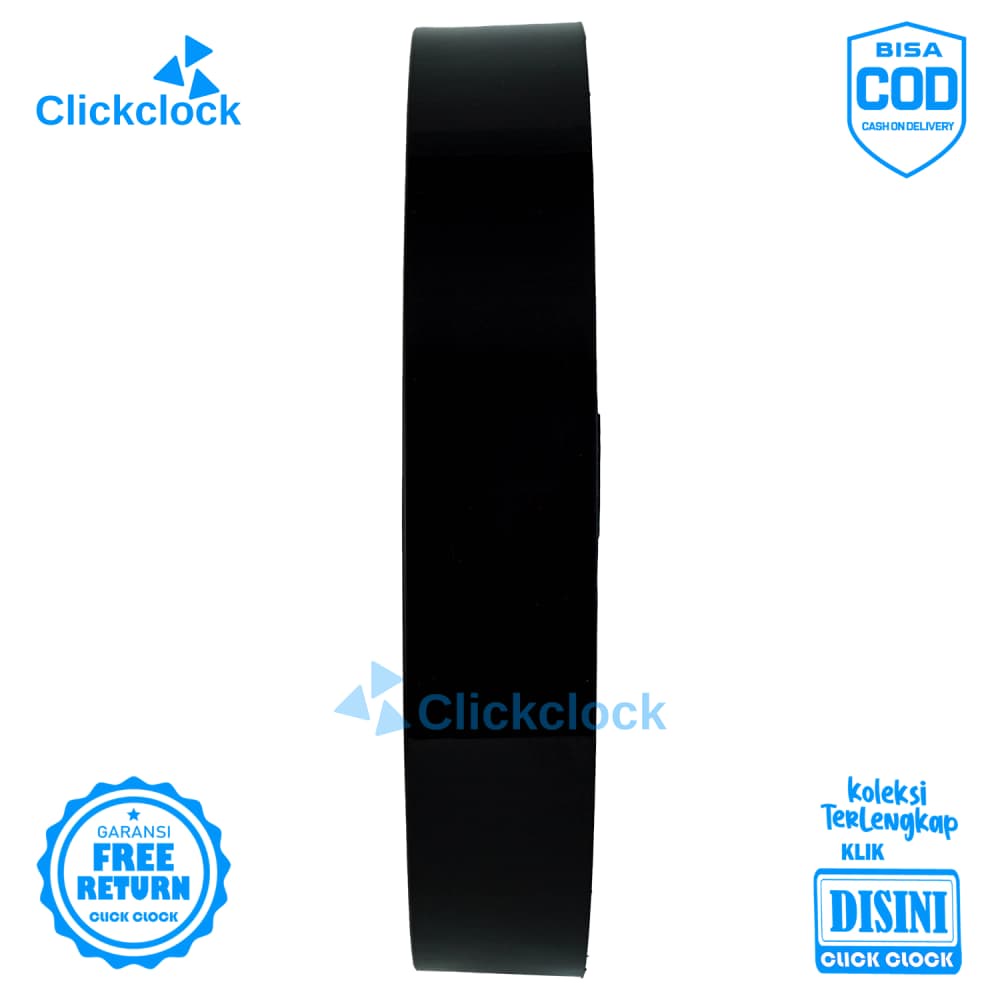 Jam Dinding Analog Minimalis Hitam Abu Alari AL1191 Besar Dekorasi Kamar Unik